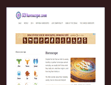 Tablet Screenshot of 321horoscope.com